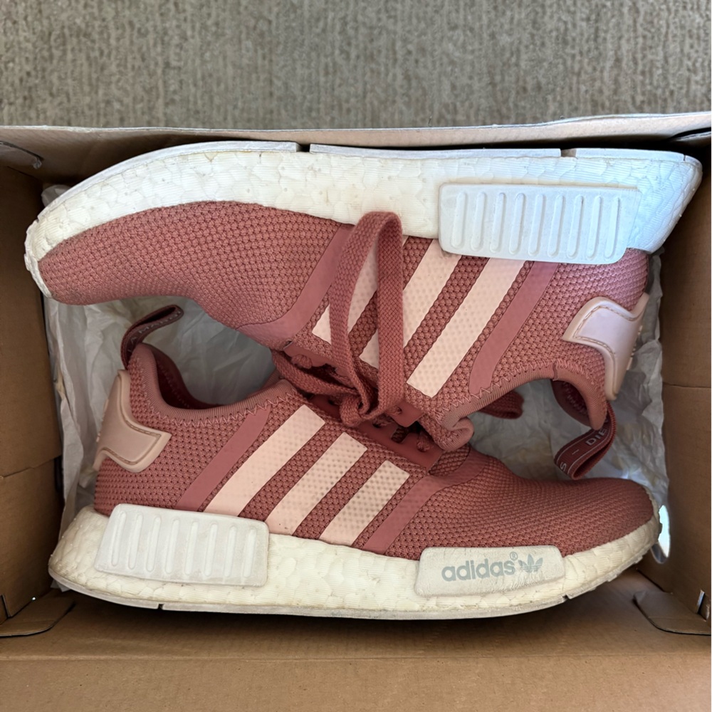 PINK SALMON ADIDAS NMDs